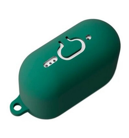 Чехол силиконовый VLP Charm Case Soft Touch для Apple AirPods 4 Dark Green
