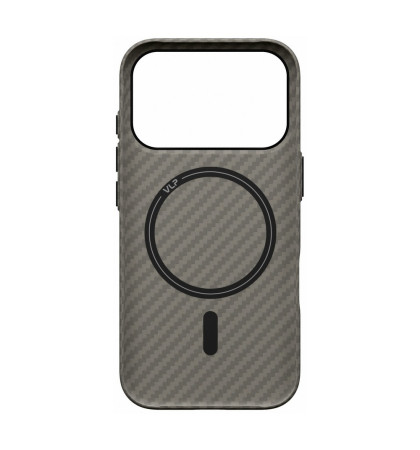 Чехол-накладка VLP Gride Case with MagSafe для Apple iPhone 18 Pro Max Gray