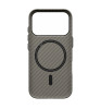 Чехол-накладка VLP Gride Case with MagSafe для Apple iPhone 18 Pro Max Gray