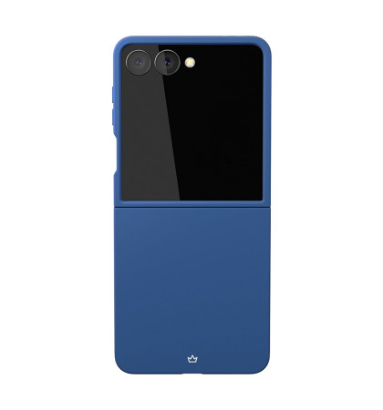 Чехол-накладка VLP Flex Сase MagSafe для Samsung Galaxy Z Flip 7 Dark Blue