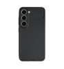Чехол-накладка Devia Carbon Fiber Texture для смартфона Samsung Galaxy S23 Black