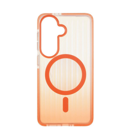Чехол-накладка VLP Pulse Case with MagSafe для смартфона Samsung S26 Orange