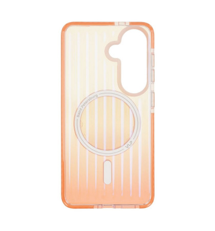 Чехол-накладка VLP Pulse Case with MagSafe для смартфона Samsung S26 Orange