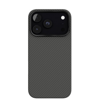 Чехол-накладка VLP Kevlar Case with MagSafe для смартфона Apple iPhone 18 Pro Max Black
