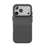 Чехол-накладка VLP Stone Case with MagSafe для Apple iPhone 18 Pro Gray