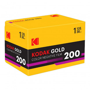 Фотопленка Kodak Gold 200 Eastman New Yellow/Black