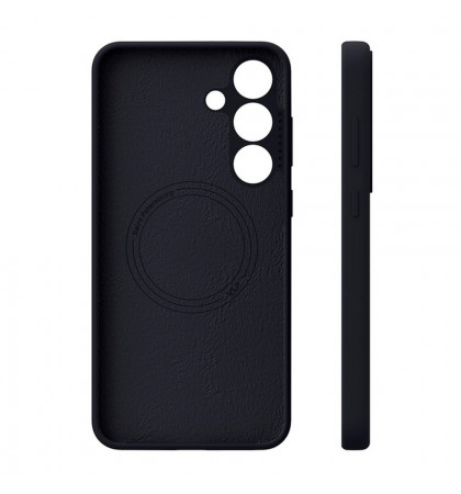 Чехол-накладка VLP Aster Case MagSafe для Samsung Galaxy S25 FE Dark-Blue