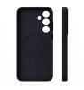 Чехол-накладка VLP Aster Case MagSafe для Samsung Galaxy S25 FE Dark-Blue