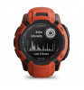 Умные часы Garmin Instinct 2X Solar Red