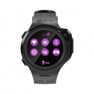 Детские умные часы ELARI KidPhone 4GR Black