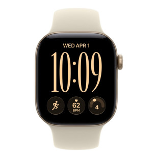 Умные часы Apple Watch Series 12 42mm Aluminium Case with Sport Band S/M Light Gold/Sand