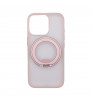 Чехол-накладка Comma Joy Elegant Magnetic 360 Rotating Stand Case для iPhone 17 Pink Purple