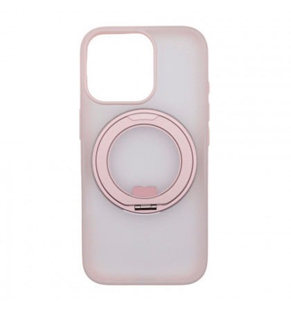 Чехол-накладка Comma Joy Elegant Magnetic 360 Rotating Stand Case для iPhone 17 Pink Purple