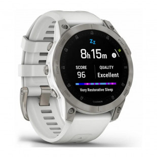 Умные часы Garmin Epix (Gen 2) Sapphire White Titanium