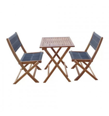 Набор садовой мебели Thinh Phu TP2053.0.2 3 предмета Brown/Gray