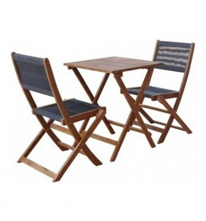 Набор садовой мебели Thinh Phu TP2053.0.2 3 предмета Brown/Gray