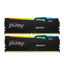 Память DDR5 2x16Gb Kingston FURY Beast RGB KF552C40BBAK2-32