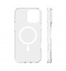 Чехол-накладка VLP Diamond Case with MagSafe для смартфона Apple iPhone 16 Pro Transparent
