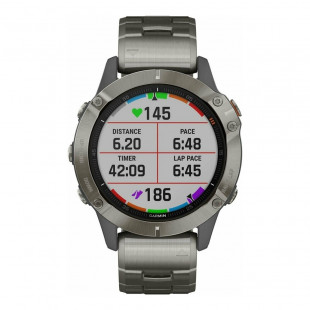 Умные часы Garmin Fenix 6 Sapphire Titanium