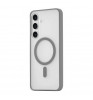 Чехол-накладка uBear Cloud Mag Case для смартфона Samsung Galaxy S25 Plus Grey