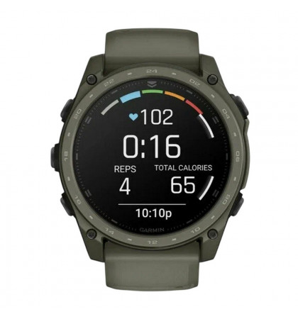 Умные часы Garmin Tactix 8 51mm Amoled Sapphire Edition Olive Drab