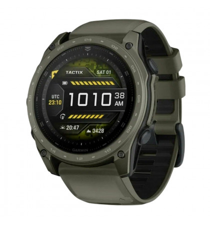 Умные часы Garmin Tactix 8 51mm Amoled Sapphire Edition Olive Drab