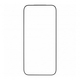 Защитное стекло Borasco Full Glue для iPhone 17 Pro Black