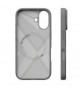 Чехол-накладка VLP Aster Case with MagSafe для смартфона Apple iPhone 16 Grey