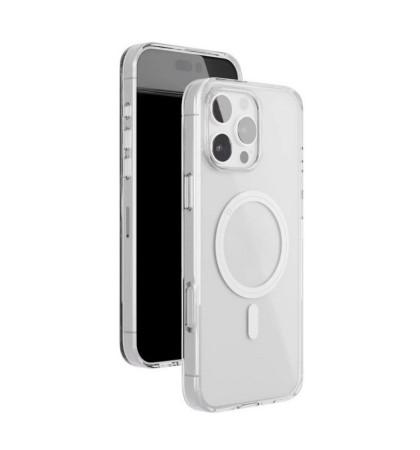 Чехол-накладка VLP Diamond Case with MagSafe для смартфона Apple iPhone 16 Pro Max Transparent