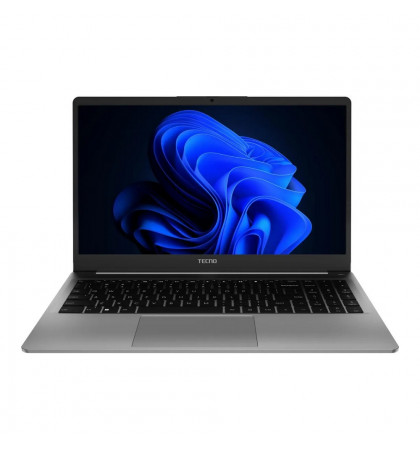 15.6" Ноутбук Tecno MegaBook K15SDA (1920x1080, Ryzen 5 7430U 2.3Ghz, 8Gb DDR4, SSD512Gb, AMD Radeon Graphics) Gray