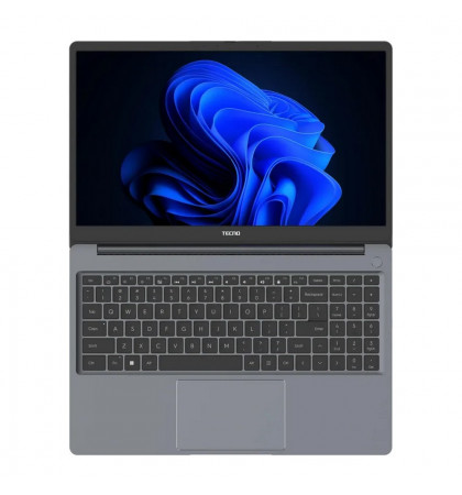 15.6" Ноутбук Tecno MegaBook K15SDA (1920x1080, Ryzen 5 7430U 2.3Ghz, 8Gb DDR4, SSD512Gb, AMD Radeon Graphics) Gray