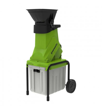 Садовый измельчитель Greenworks GACSB Green