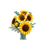 Конструктор LEGO Botanicals Букет Подсолнухов 11502