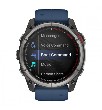 Умные часы Garmin Quatix 8 51mm Amoled Sapphire Blue