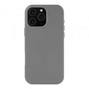 Чехол-накладка uBear Capital Leather Mag Case для смартфона Apple iPhone 16 Pro Max Grey