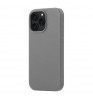 Чехол-накладка uBear Capital Leather Mag Case для смартфона Apple iPhone 16 Pro Max Grey