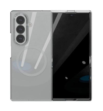 Чехол-накладка VLP Puro Case с MagSafe для Samsung Galaxy Z Fold 8 Ultra Transparent
