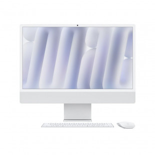 24" Моноблок Apple iMac 24 (2024) (4480x2520, Apple M4 8-core, 16Gb, 256Gb, Apple graphics 8-core) Silver