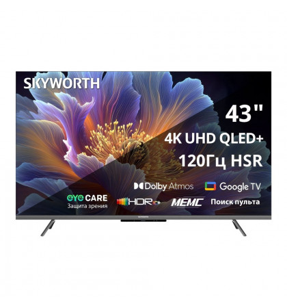 43" Телевизор Skyworth 43Q66H Black
