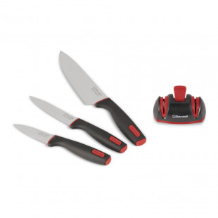 Набор кухонных ножей Rondell Urban RD-1011 Black/Red