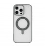 Чехол-накладка uBear Clip 360 Mag Case для смартфона Apple iPhone 16 Pro Grey