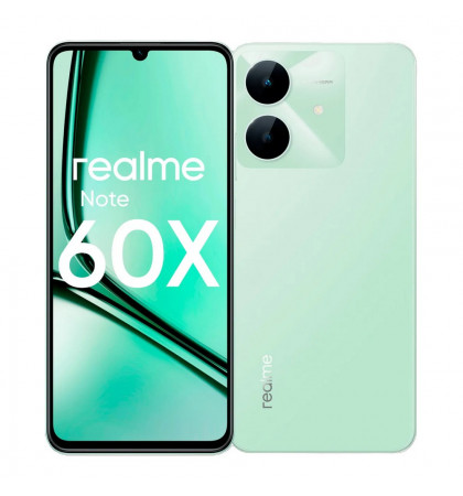 Смартфон realme Note 60х 4/128Gb Wilderness Green