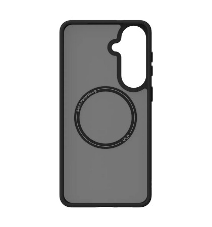 Чехол-накладка VLP Lite Bloom Case with MagSafe для смартфона Samsung S26 Black