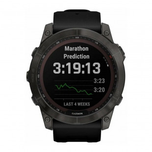 Умные часы Garmin Fenix 7X Sapphire Solar Carbon Gray