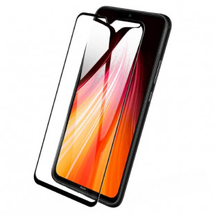 Защитное стекло FullGlue (Xiaomi Redmi Note 8 2021) Black