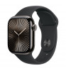 Умные часы Apple Watch Series 10 42mm Titanium Case with Sport Band S/M Slate/Black