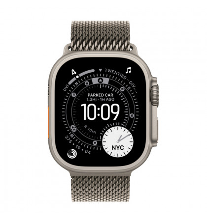 Умные часы Apple Watch Ultra 3 49mm Titanium Case with Milanese Loop M Natural