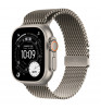Умные часы Apple Watch Ultra 3 49mm Titanium Case with Milanese Loop M Natural