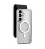 Чехол-накладка VLP Crystal Case с MagSafe для Samsung Galaxy S26 FE Clear