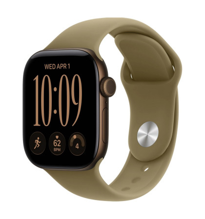 Умные часы Apple Watch Series 12 42mm Aluminium Case with Sport Band S/M Bronze/Olive
